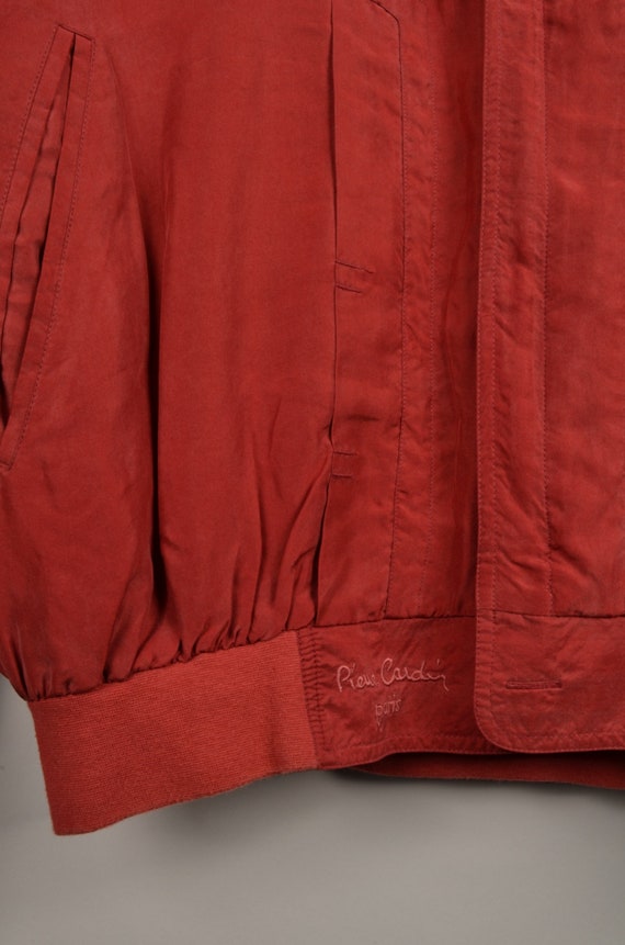 vintage silk bomber jacket, bomber jacket, silk b… - image 3