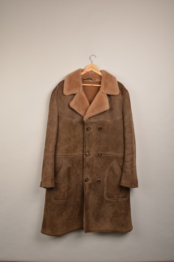 vintage shearling lammy coat, lammy coat, b3 flyin