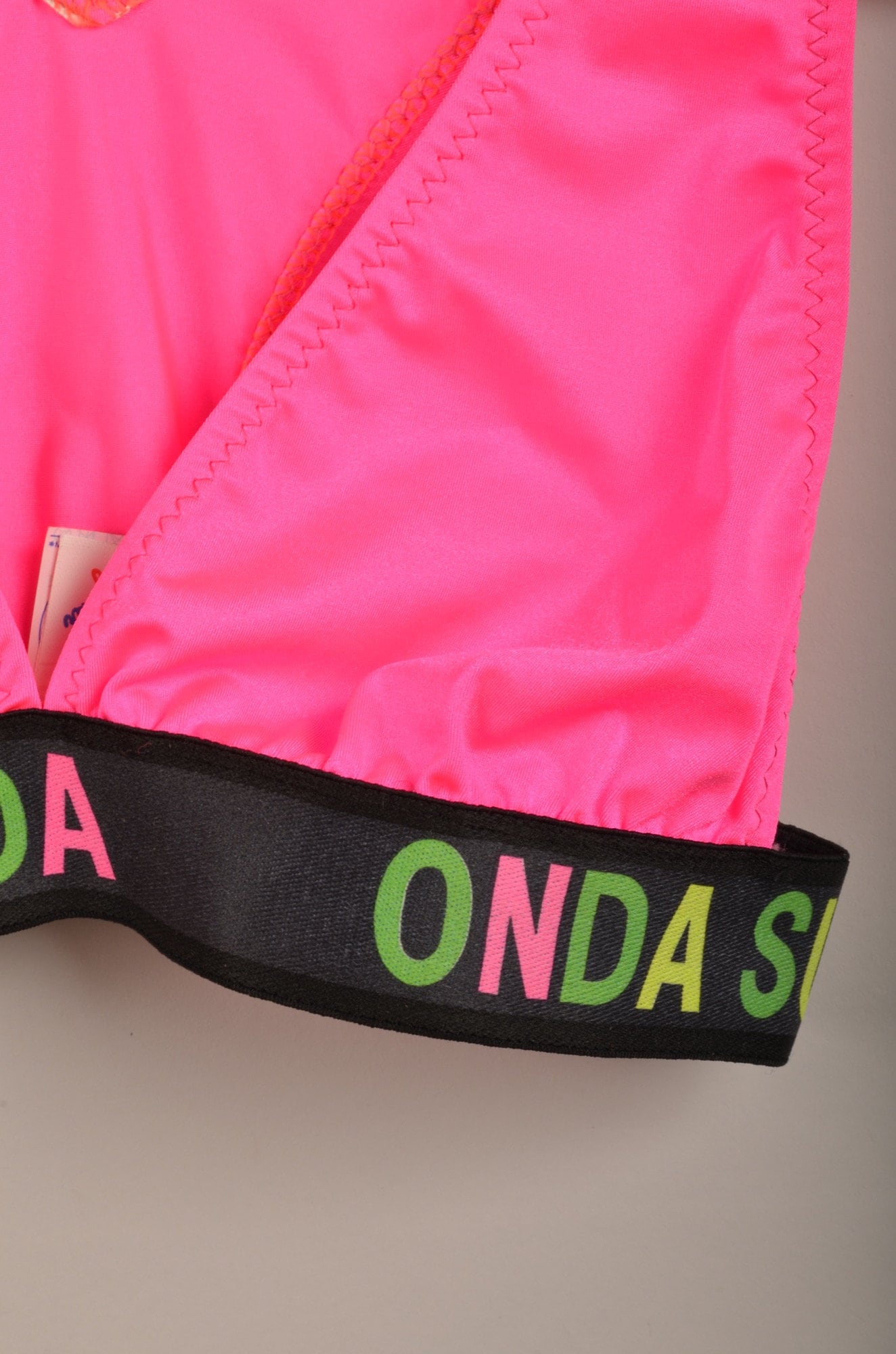 Lycro Neon Pink Bikini Top, Vintage Bikini Top, Vintage Top, Neon Pink ...