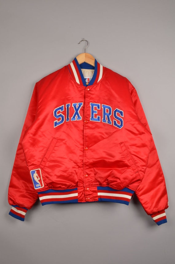 sixers starter jacket