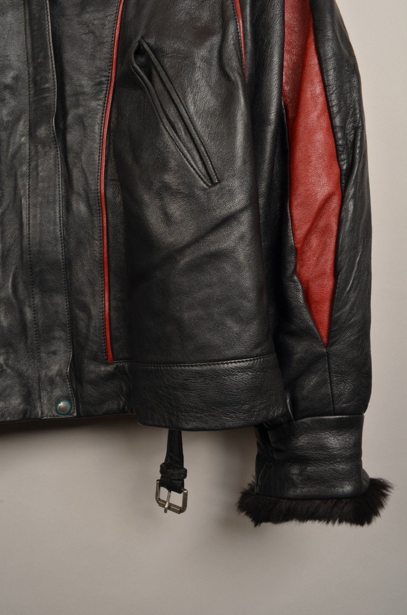 ジャケット・アウター 70s vintage leather riders jacket black VINTAGE 1970s/80s BLACK PUNK ROCK LEATHER JACKET YKK ZIP