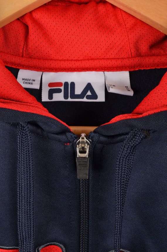 vintage fila spell out sweater, vintage fila wind… - image 4