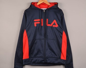 vintage fila spell out sweater, vintage fila windbreaker, vtg fila sweater. fila crewneck, 90's fila sweatshirt, fila spell out sweater
