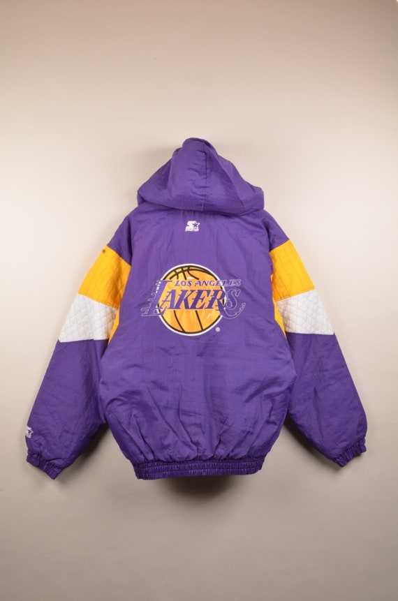 STARTER, Jackets & Coats, Vintage 9s Nba Los Angeles Lakers Starter Jacket