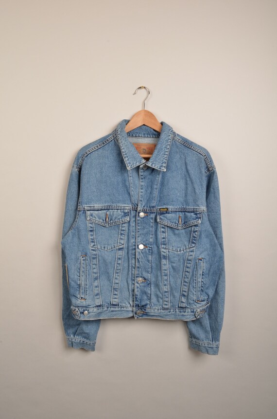 Vintage Diesel Light Blue Denim Jacket 