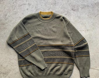 Vintage 90s Protege Collection 3D Cable Knit Sweater COOGI