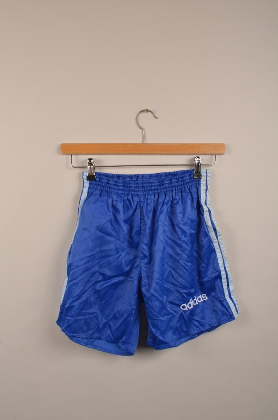 Sta op Spin wees gegroet Vintage Blue Adidas Nylon Sprinter Shorts Vintage Adidas - Etsy