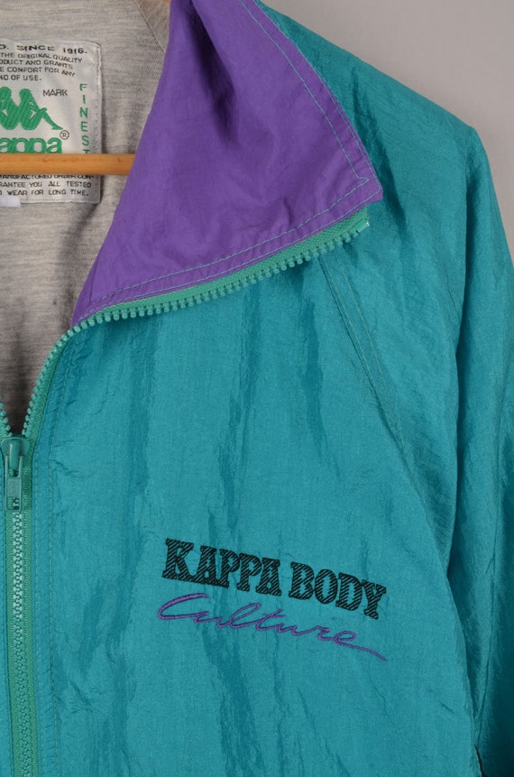 vintage kappa velor tape tracksuit, kappa stripe … - image 2