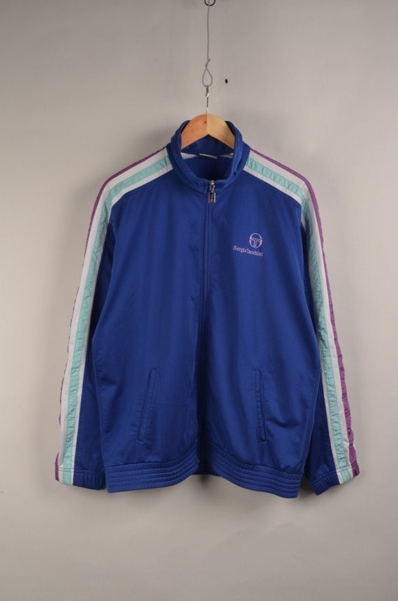 Vintage Sergio Tacchini Windbreaker Vintage 90s Track Jacket