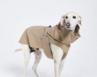 Beige Raincoat, Jacket for Dogs