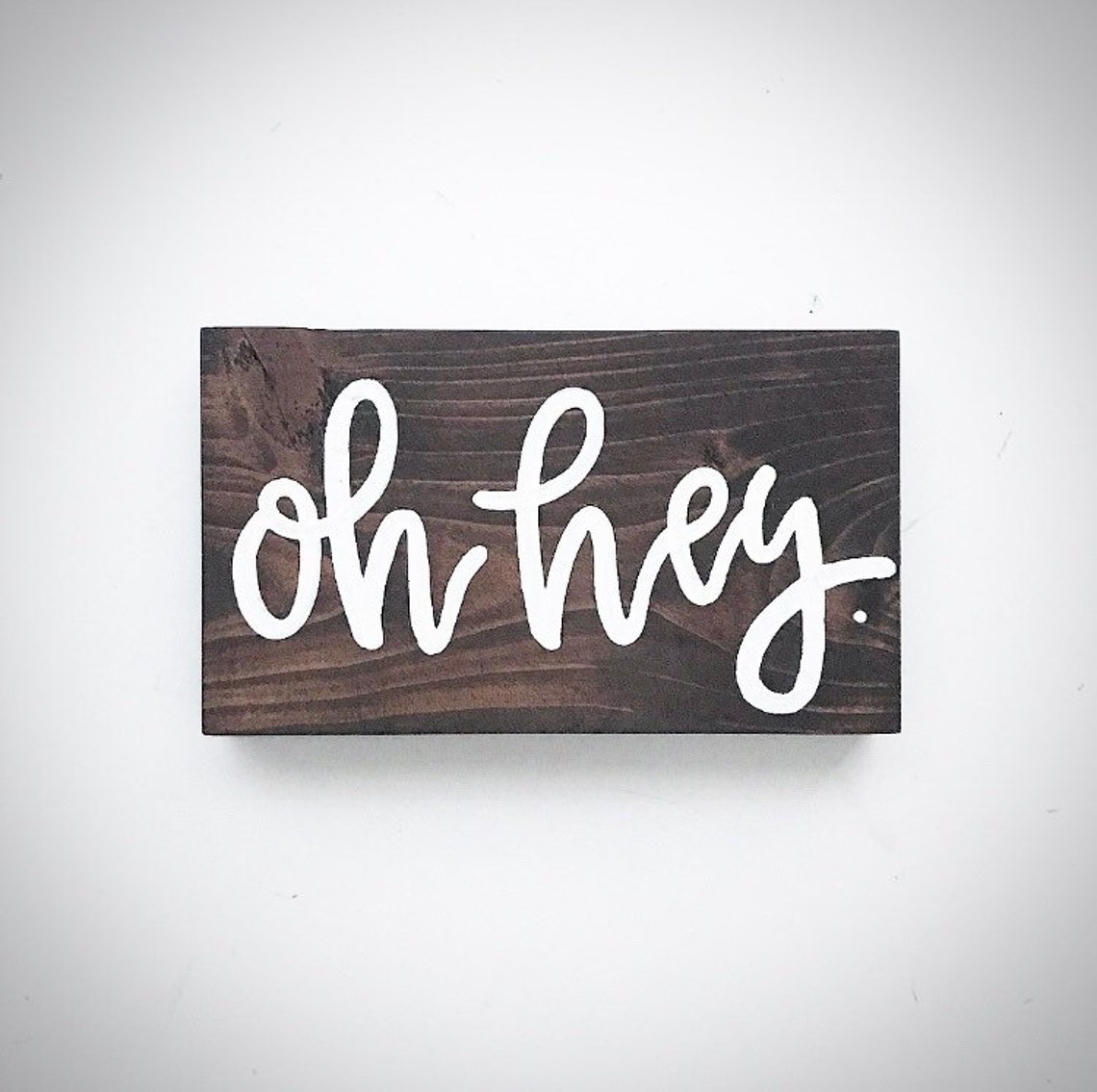 Custom Wood Desktop Sign 3.5x8 Wood I'm Busy Sign Wood Etsy