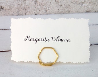 Escort Card Holder Etsy