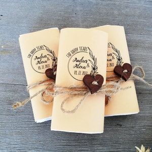 For Happy tears Tissue pack, Wedding tissue packs, Wedding Ceremony pack, Personalized Wedding favors, Custom tissues, Tears of joy packs
