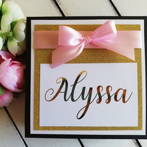 Bridesmaid proposal box empty, Foiled bridesmaid gift box, Bachelorette party, Maid of honor box, Flower girl box, Custom, Gold, Silver