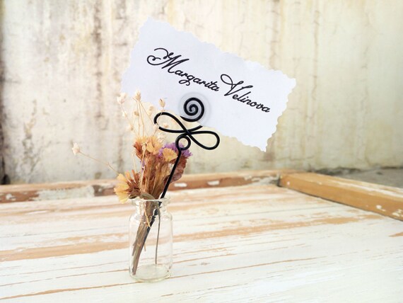 Name tag holders for wedding tables discount