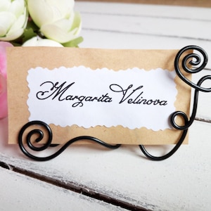 Place card holder, Escort card holder, Custom wedding place seating, Menu event table stand, Table decor, Centerpieces, Reception