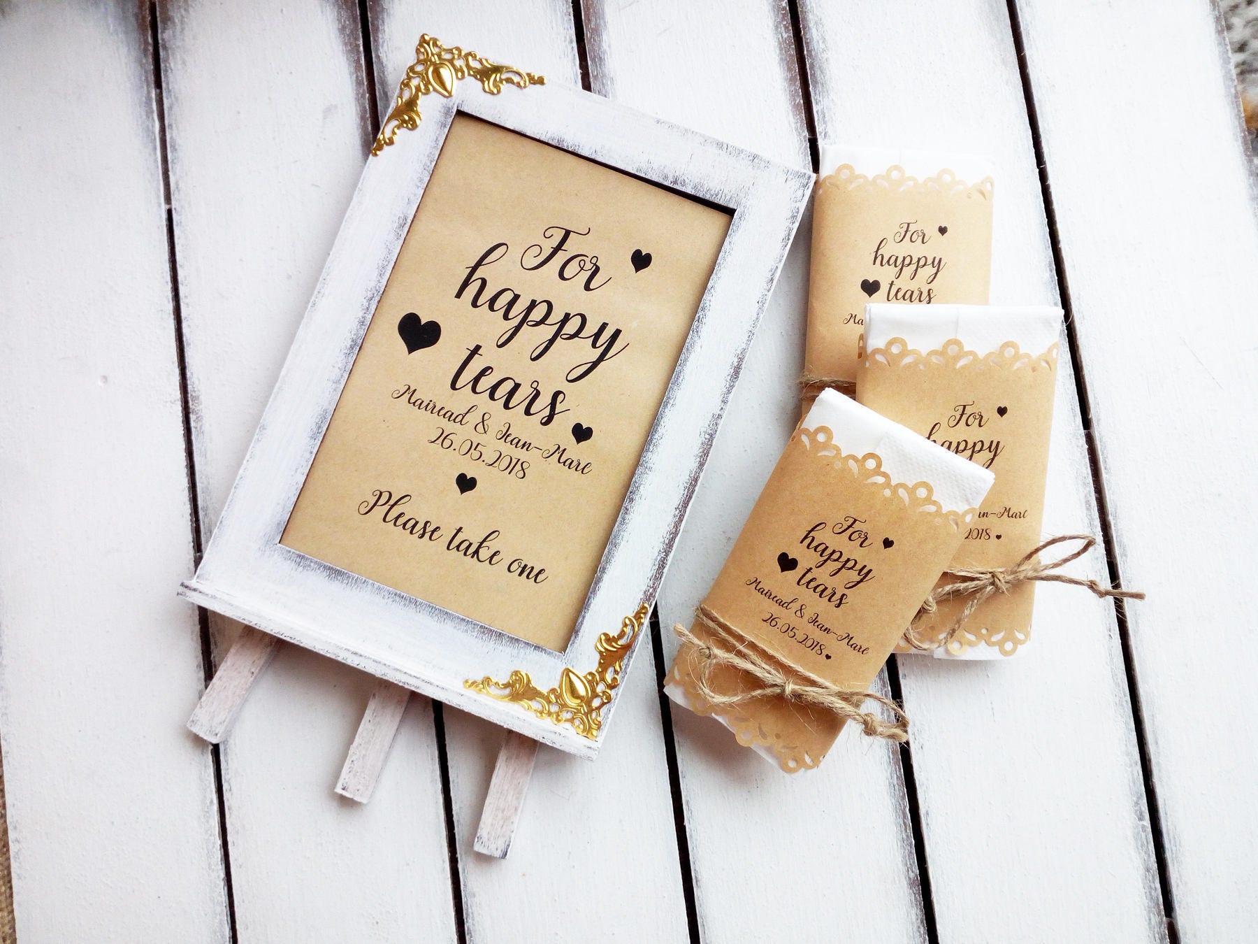 Happy Tears Tissue Pack for Your Happy Tears Tears of Joy | Etsy UK