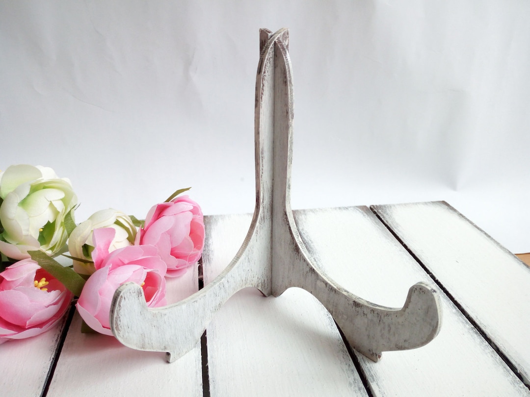 Easel Sign Holder, Rustic Wooden Wedding Sign Holder, Vintage