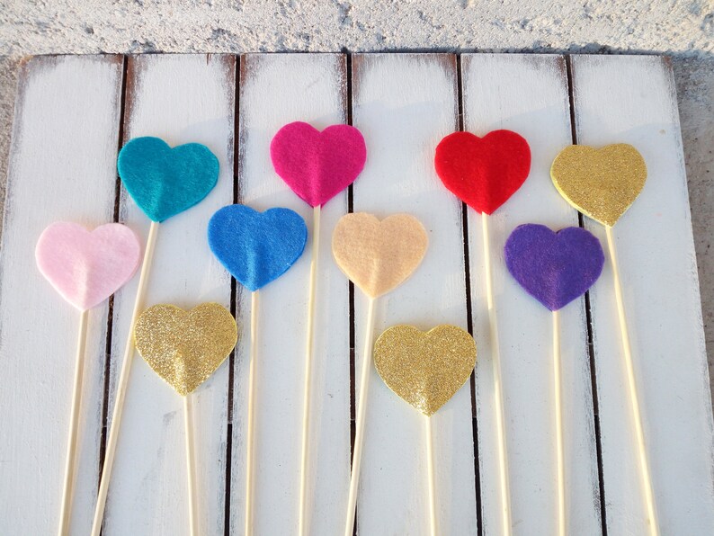 Wedding Aisle Heart Sticks Decor Heart of Stick Stylish Etsy