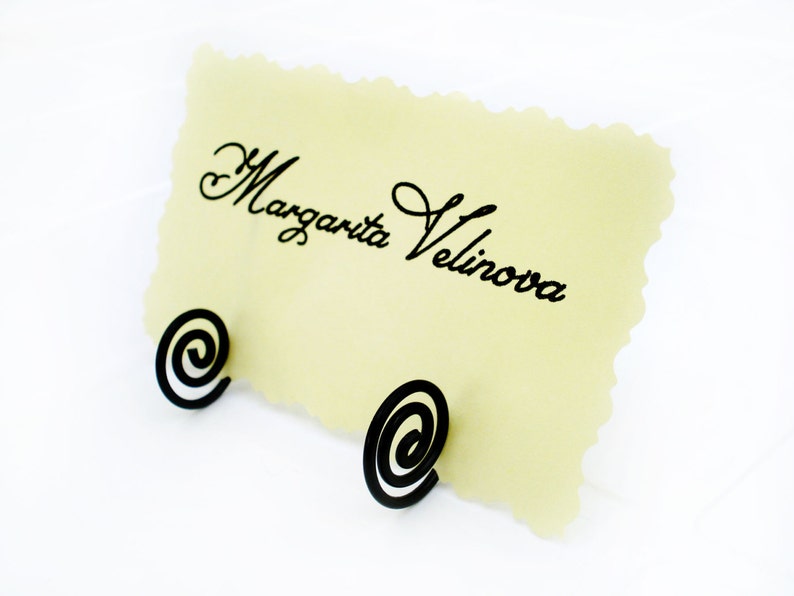 Place card holder Wedding name tag holder Name card holder Etsy