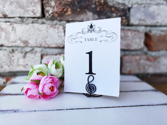 Number card holder top