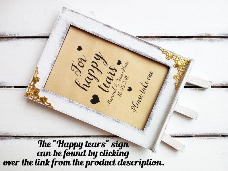 Happy Tears Tissue Pack for Your Happy Tears Tears of Joy - Etsy UK