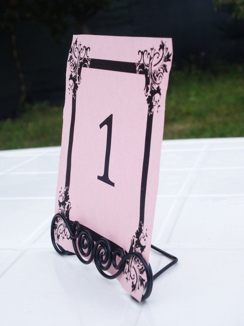 Place card holder Wedding name tag holders Number Holder Etsy