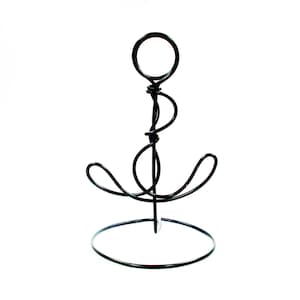 Anchor titolare del numero di tavolo, arredamento partito Marine, stand Ricevimento matrimonio marino nautica della Marina, titolare della carta posto, cartellino porta nome, basamento del Menu