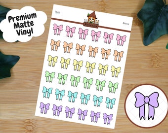 Bow Icon Planner Stickers