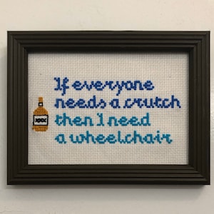 In Remission Cross Stitch