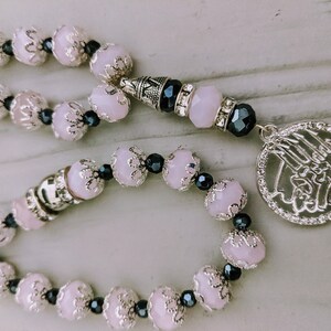 Blush Crystal Prayer Beads