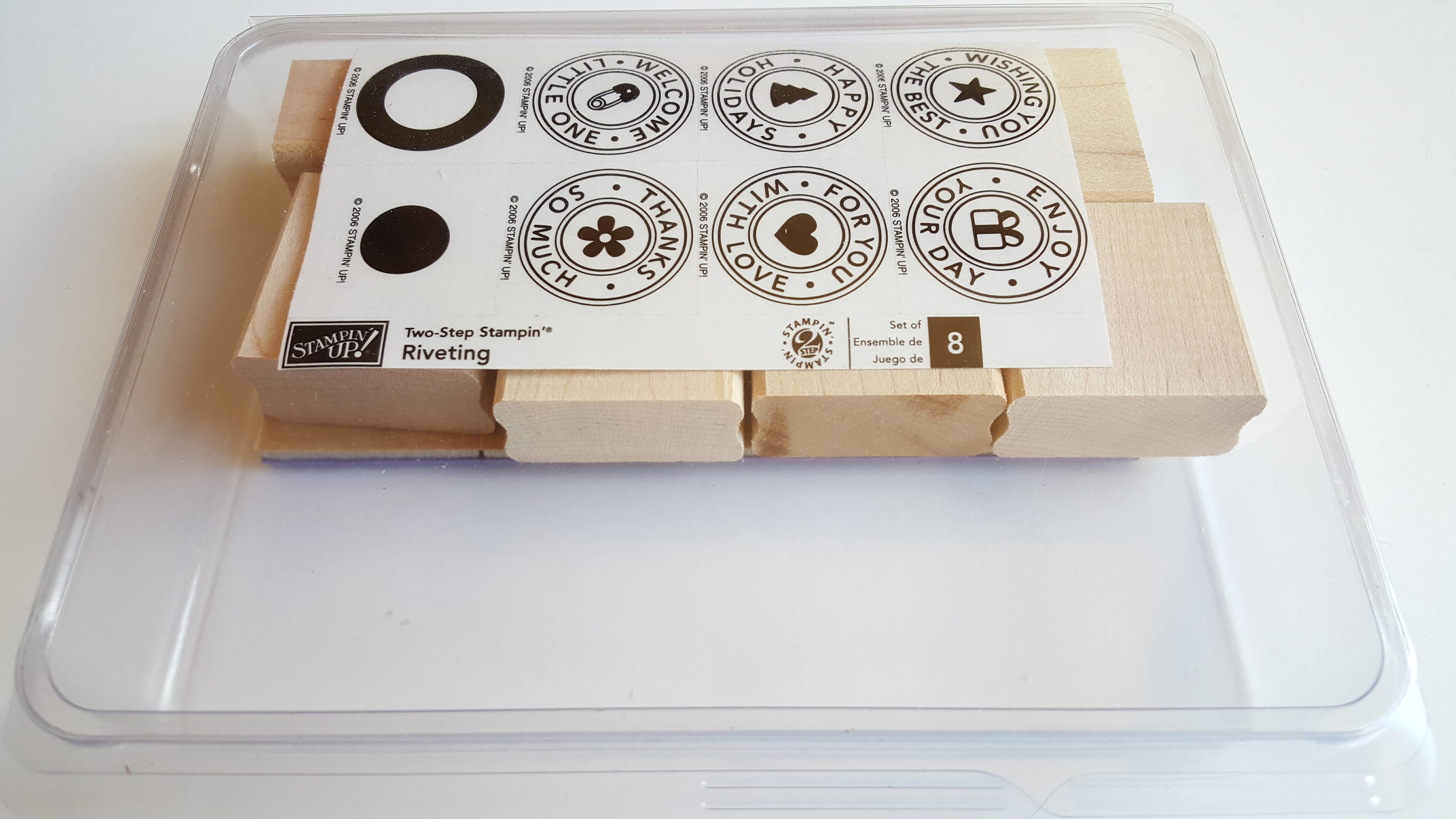 Riveting - Stampin' Up! Rubber Stamp Set - Rubber Stamps - Stampin up ...