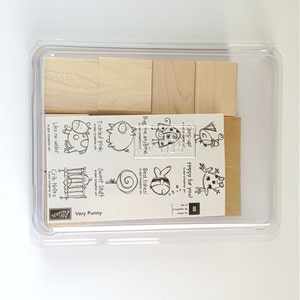 Very Punny - Stampin&#39; Up! Rubber Stamp Set