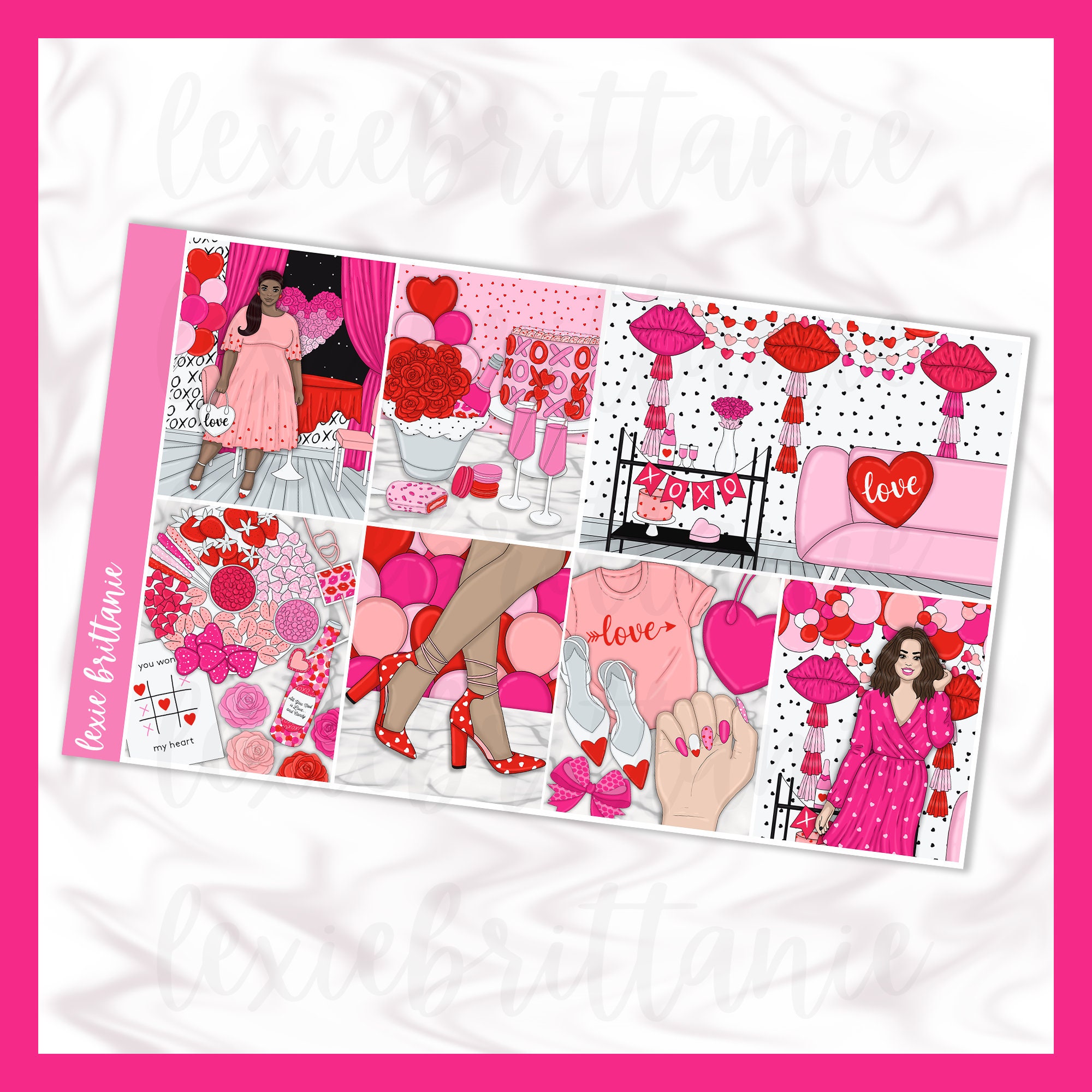 I Love You Mini Kit Weekly Planner Sticker Kit Valentine Mini Kit Love Mini Kit I Love You Mini Kit Weekly Planner Sticker Kit Valentine Mini Kit Love Mini Kit