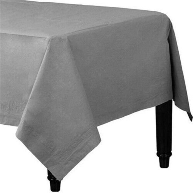 Pack of 2 PAPER Party Table Covers Tablecloths for Birthdays Baby