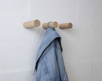 STABS Wandhaken 3er Set, eiche