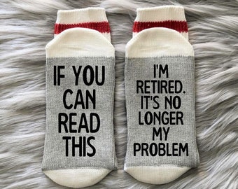 Retirement Socks-Retired AF-Retirement Gift-Retired 2024-Retirement Party-Funny Retirement-Gift for Retired-65th Birthday-Boss Gift-Coworker