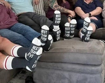 Best Team Ever Socks- Team Gifts - Employee Gift - Corporate Gifts - Employee Christmas Gift - Office Gifts - Staff Gift