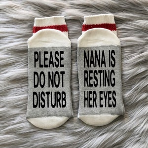 Nana Socks-Gifts for Grandma-Gifts for Nana-New Grandma Gift-Mothers Day Gift-Birthday Gift Idea-Nana Birthday-Nana Gift Ideas-Nana Gifts image 1