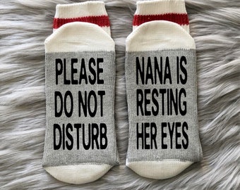 Nana Socks-Gifts for Grandma-Gifts for Nana-New Grandma Gift-Mothers Day Gift-Birthday Gift Idea-Nana Birthday-Nana Gift Ideas-Nana Gifts