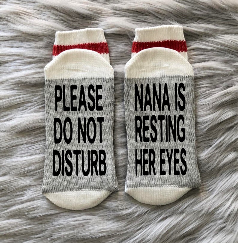 Nana Socks-Gifts for Grandma-Gifts for Nana-New Grandma Gift-Mothers Day Gift-Birthday Gift Idea-Nana Birthday-Nana Gift Ideas-Nana Gifts image 1