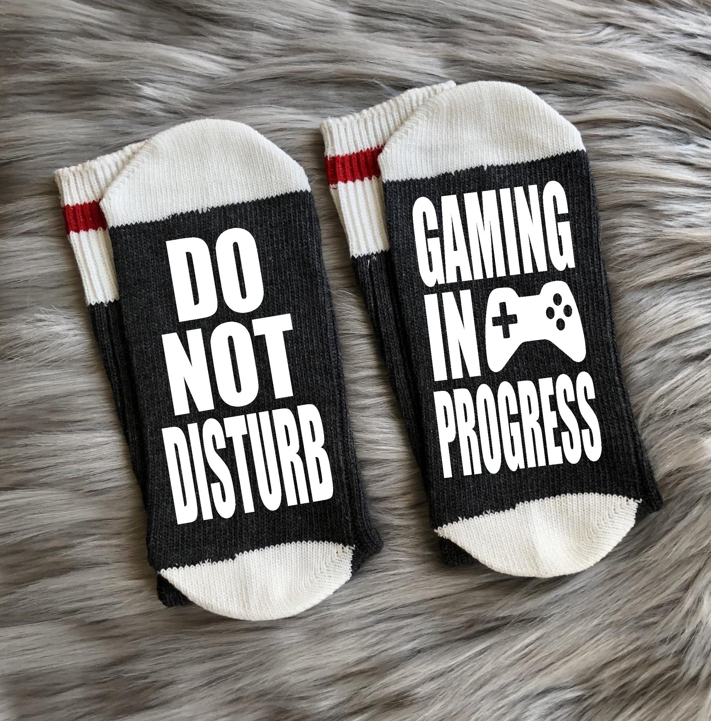 Gaming Socks-Gaming Gifts-Gamer Gift-Video Game Gifts-Boyfriend Gift-Husband Gift-Gaming Dad