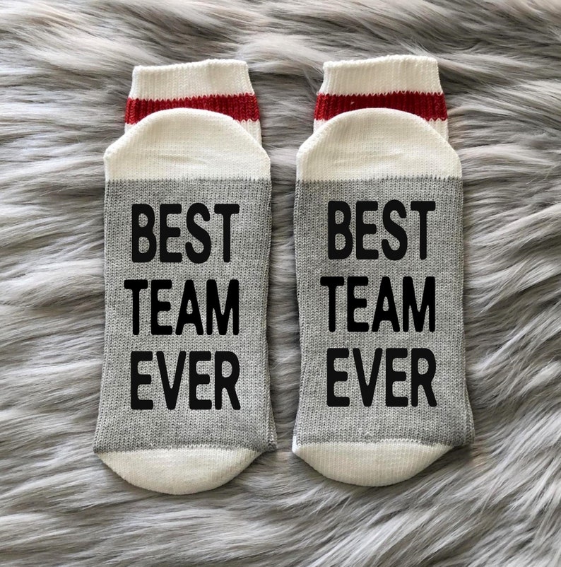 Best Team Ever Socks Team Gifts Employee Gift Corporate Gifts Employee Christmas Gift Office Gifts Staff Gift image 2
