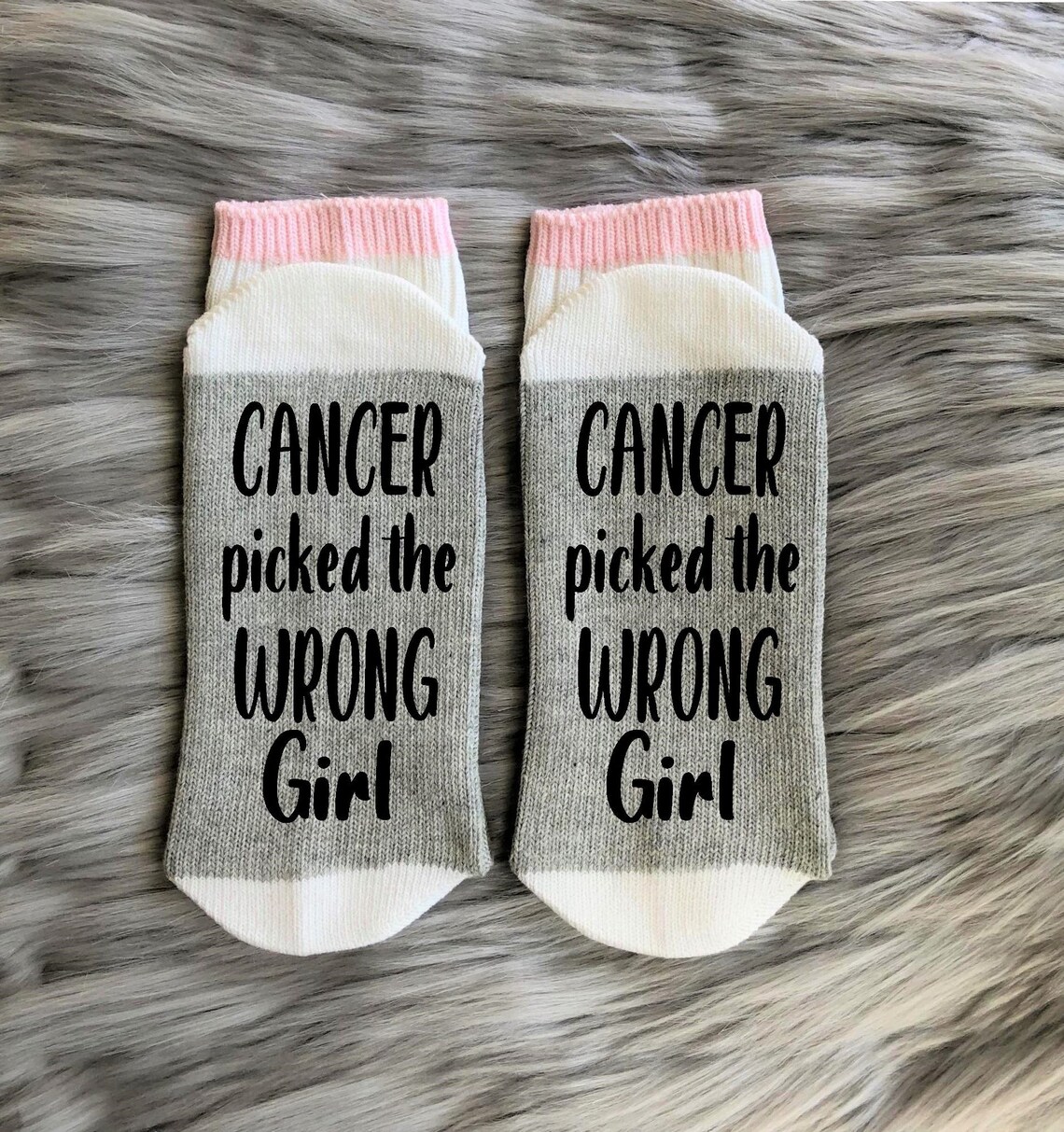 Chemo SocksPeace Out ChemoCancer SocksCancer GiftCancer Etsy