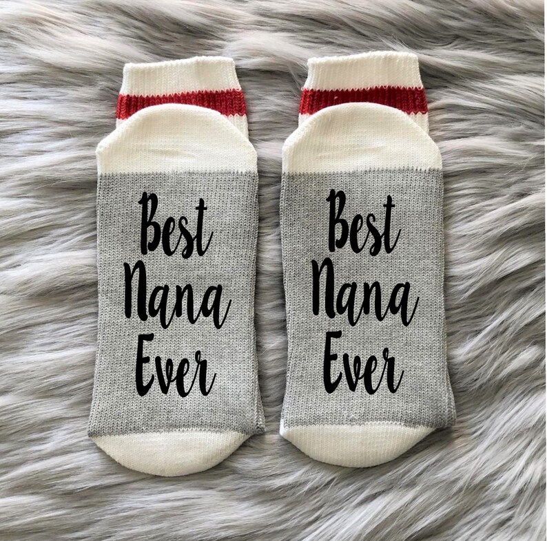 Nana Socks-Gifts for Grandma-Gifts for Nana-New Grandma Gift-Mothers Day Gift-Birthday Gift Idea-Nana Birthday-Nana Gift Ideas-Nana Gifts image 7