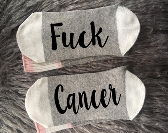 Cancer Socks-Cancer Survivor-Cancer Awareness-Cancer Survivor Gift-Cancer Gifts-Breast Cancer Gifts-Chemo Gift-Cancer Free