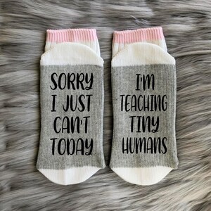 1st Grade-Back to School-Teacher-Teacher Gifts-Teacher Appreciation-Teacher Socks-Gift for Teachers-Teacher Gift Ideas-First Day of School image 7