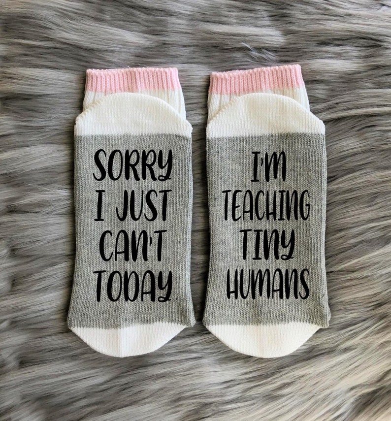 1st Grade-Back to School-Teacher-Teacher Gifts-Teacher Appreciation-Teacher Socks-Gift for Teachers-Teacher Gift Ideas-First Day of School image 7