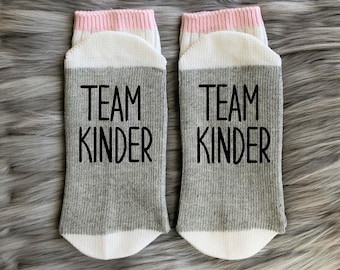 Team Kinder Teacher Gifts-Teacher Appreciation-Teacher Socks-Gift for Teachers-Teacher Christmas Gift