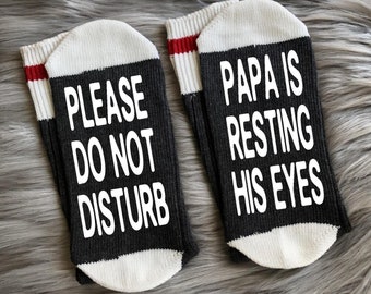 Papa Socks-Gifts for Papa-Papa Gift-New Dad Gift-Funny Socks-Fathers Day Gift-Birthday Gift Idea-Grandpa Birthday-Grandpa Gift Ideas